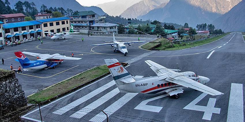Flight to Lukla
